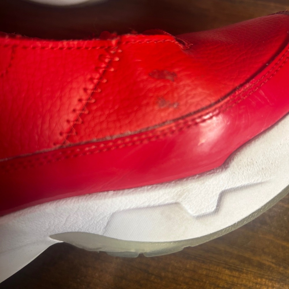 Nike Jordan Max Aura 3 Red White Youth Kids Basketball Shoes Sneakers Size 6.5 - Picture 9 of 12